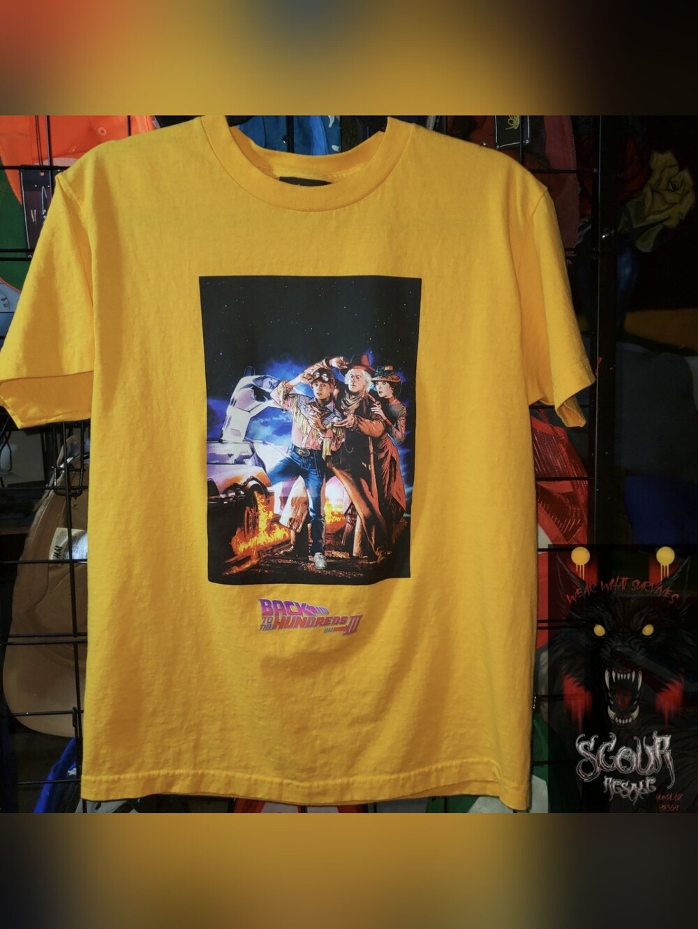 ⚡️ THE HUNDREDS X BACK TO THE FUTURE III TEE 🎬